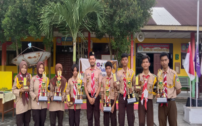 Kegiatan Akhir Tahun 2022 Gerakan Pramuka SMAN 1 Peranap